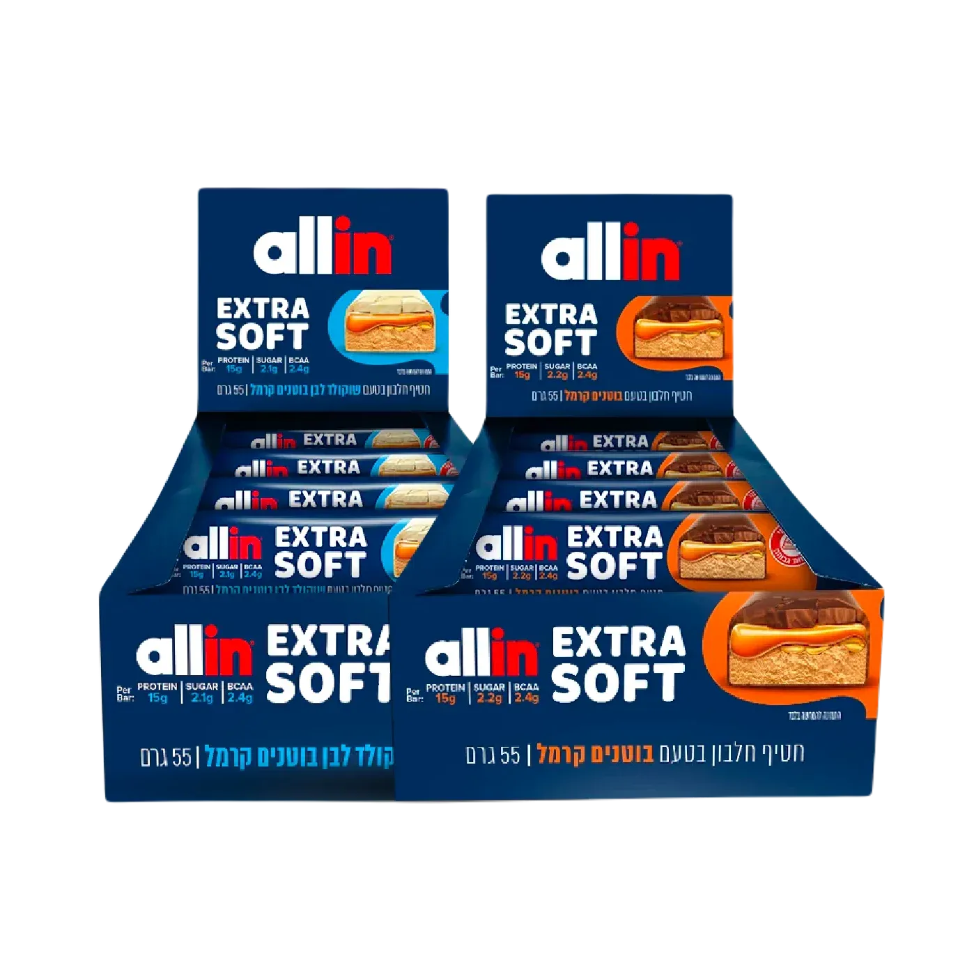 אולאין בר סופט 55 גרם - 18 יח׳