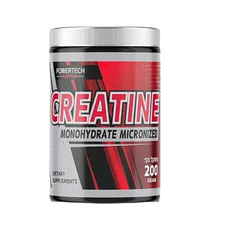 קריאטין פאוורטק כשרות בד”ץ 200 גרם